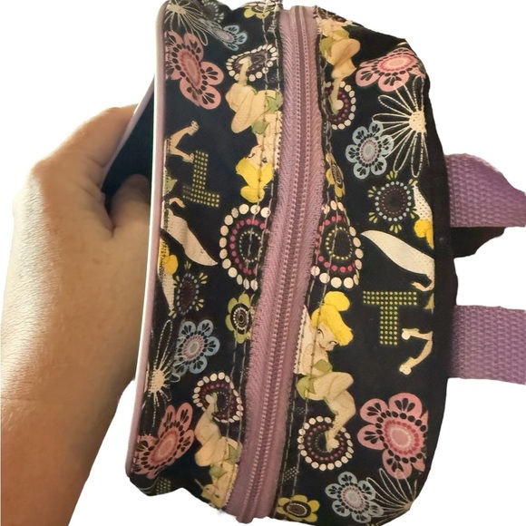 Women’s/Girl's Disney Tink Black Backpack Lilac Purple - Picture 8 of 14